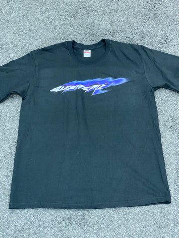Supreme Wind Logo T-Shirt Black