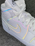 Air Jordan 1 Mid SE White Xeno
