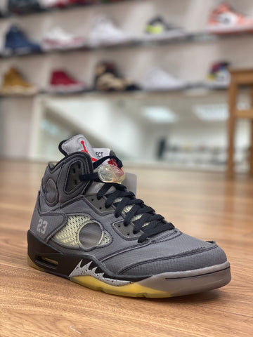 Air Jordan 5 Retro X Off White Muslin