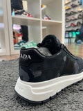 Prada Runner Sneaker Grey Navy Camo