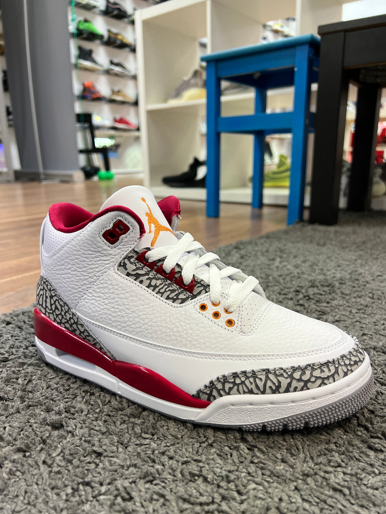 Red jordan retro 3 Clearance