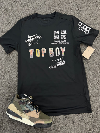 Dodiciotto Top Boy T-shirt Black