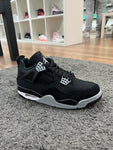 Air Jordan 4 Black Canvas