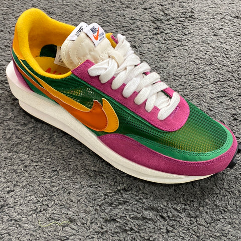 Nike Sacai Pine Green Sacai X Nike LDWaffle Pine Green Orange