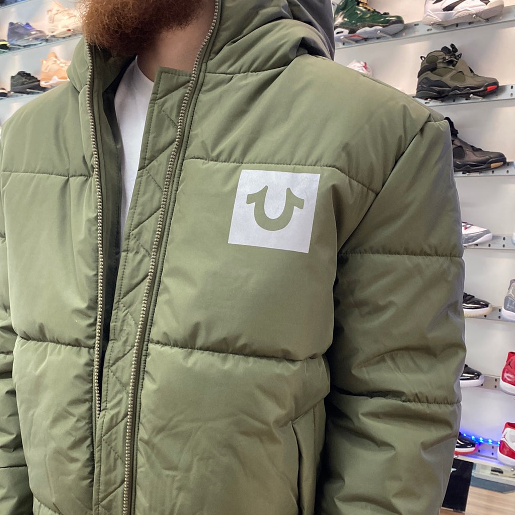 Puffer jacket true online religion