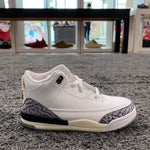 Air Jordan 3 White Cement  (TD, PS)