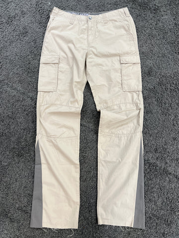 LMDN Reworked Flare Cargos Cream