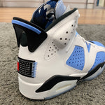 Air Jordan 6 UNC White