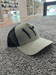 3RT1N Cap Khaki Trucker