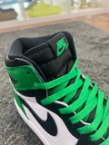 Air Jordan 1 Black Lucky Green