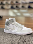 Air Jordan 1 Mid Grey Camo GS