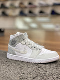 Air Jordan 1 Mid Grey Camo GS