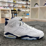 Air Jordan 6 Midnight Navy White (GS)