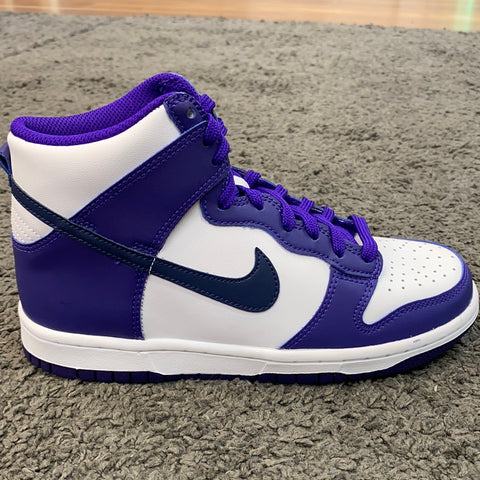 Nike Dunk High GS Purple White