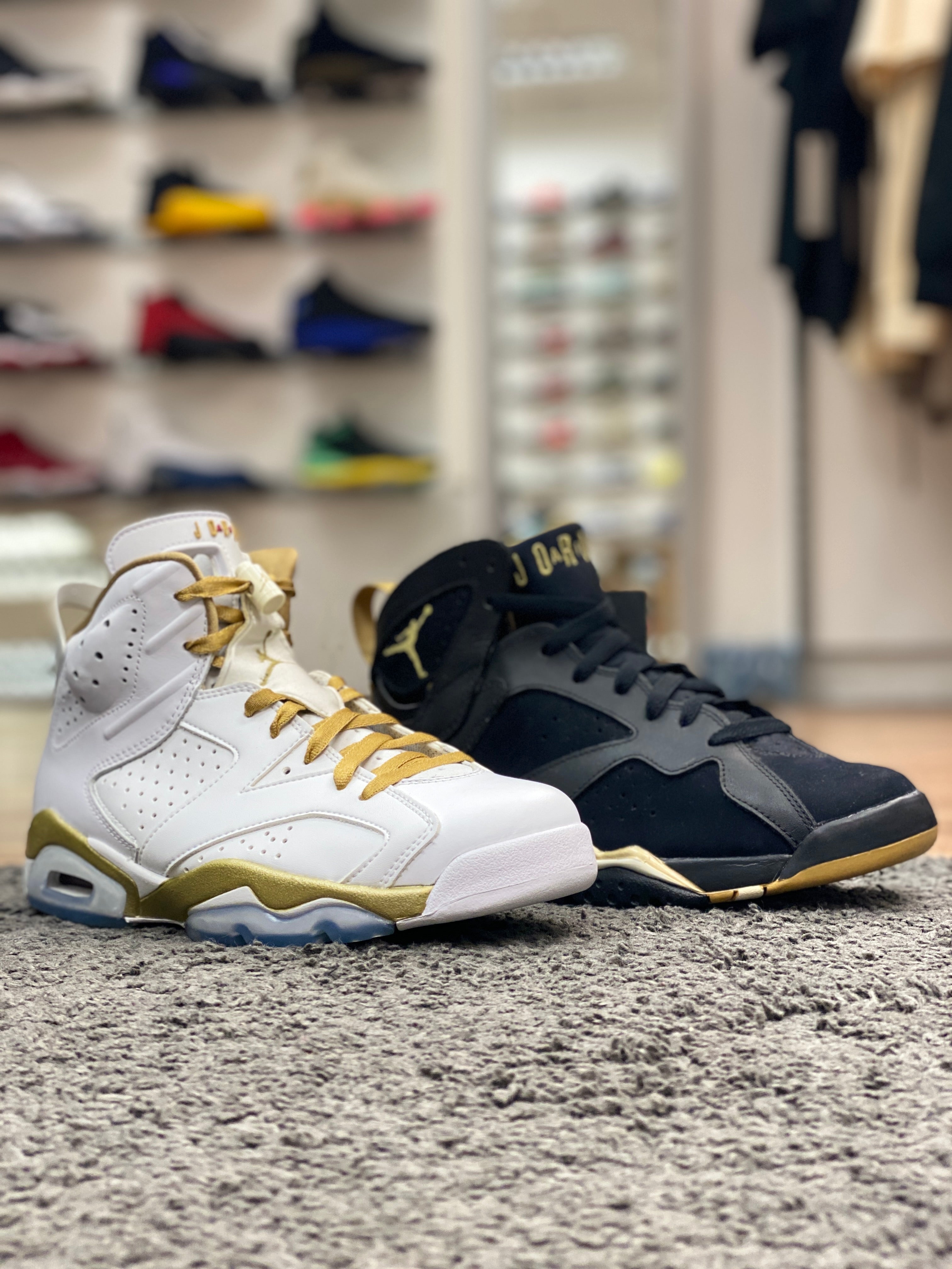 Air Jordan 6 & 7 Golden Moments Pack – Crep Select