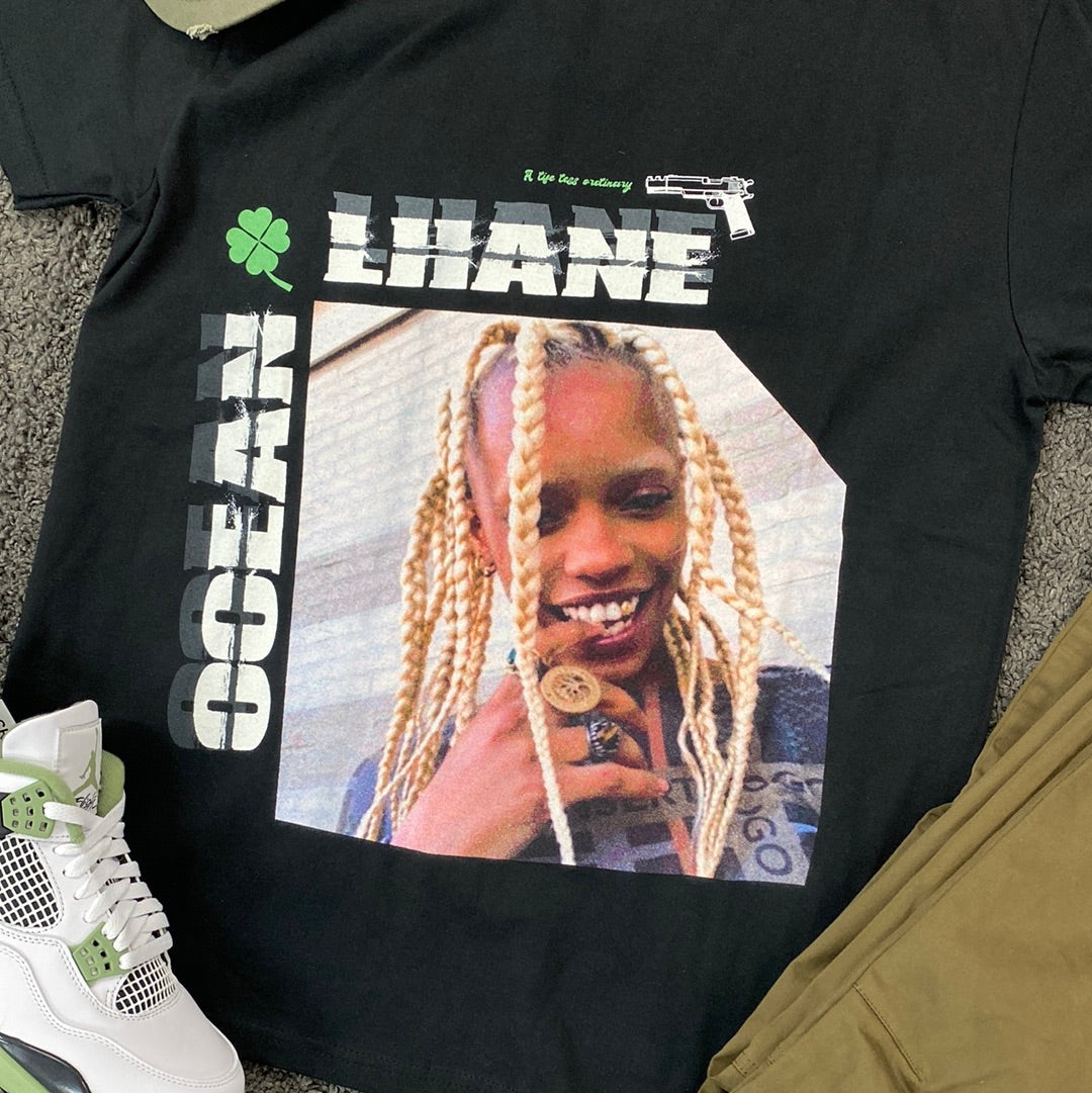 Ocean Lhane « Bratz not Barbie» Black T-shirt