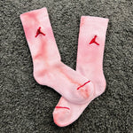MB Tie Dye Socks Jordan Salmon