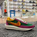 Sacai x Nike LDWaffle Pine green Orange