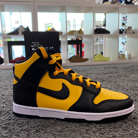 Nike Dunk High Uni Gold Black Yellow