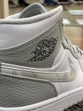 Air Jordan 1 Mid Grey Camo GS