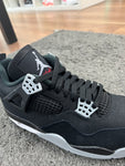 Air Jordan 4 Black Canvas