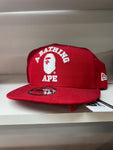 A BATHING APE New Era BAPE Snapback Red