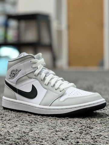 Air Jordan 1 Mid Light Smoke Grey