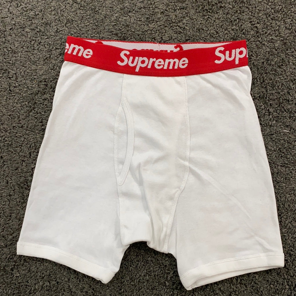 Supreme White / Red Boxers – Crep Select