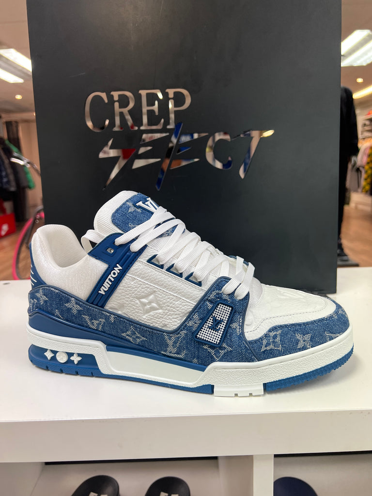 Louis Vuitton LV Trainer Denim – Crep Select